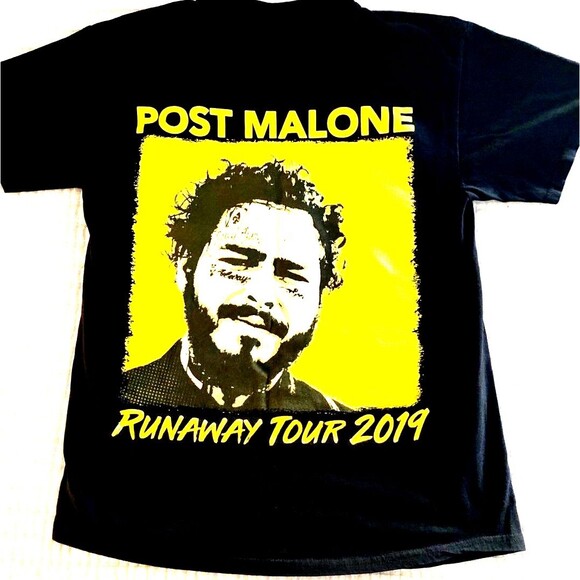 Post Malone Runaway Tour 2019 Concert Shirt - Picture 1 of 3